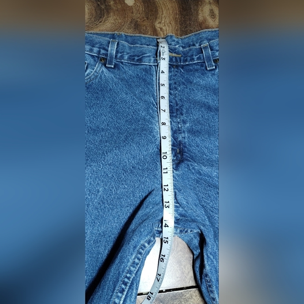 Carhartt Men's Blue Denim Jeans (36X34) - Picture 5 of 10